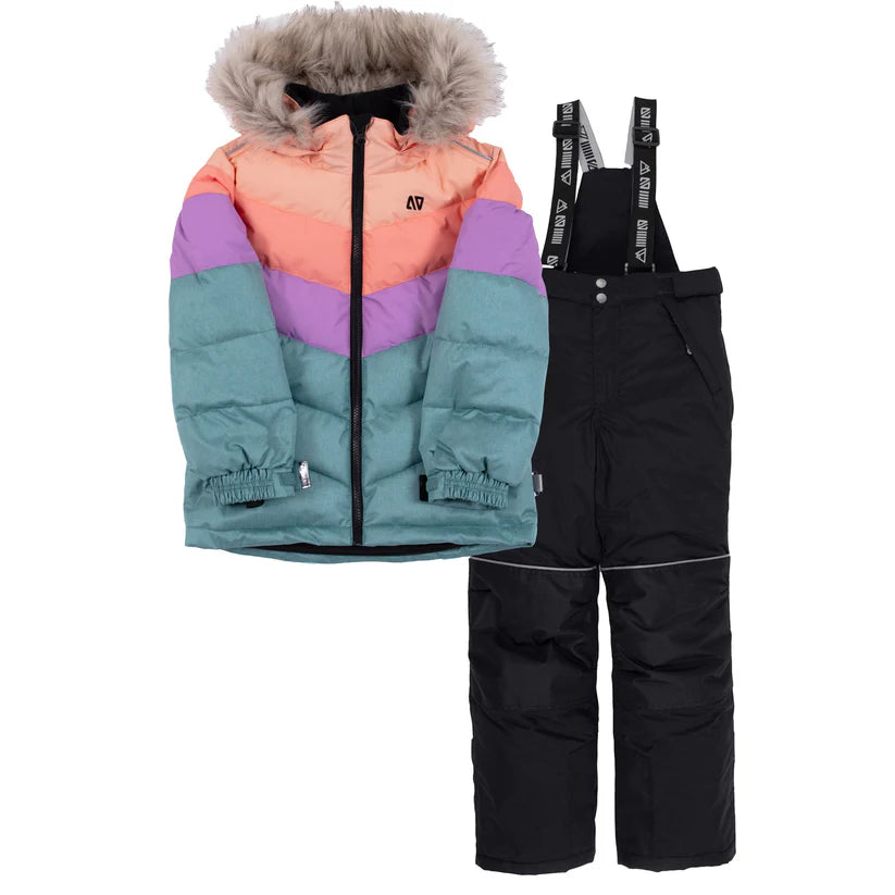 HABIT HIVER 2 PIÈCES FILLE EMMY 7 À 12 ANS F25M266 NANO MAHEU GO SPORT MANTEAU PANTALON