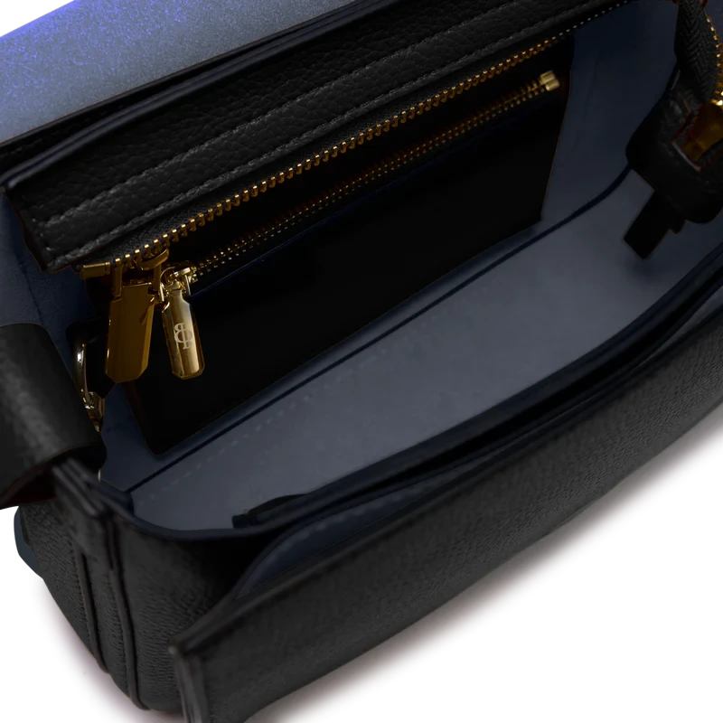 SAC À BANDOULIÈRE, FARAH 24 BLEU MINUIT