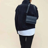 SAC À BANDOULIÈRE, FARAH 24 BLEU MINUIT
