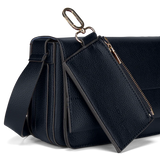 SAC À BANDOULIÈRE, FARAH 24 BLEU MINUIT