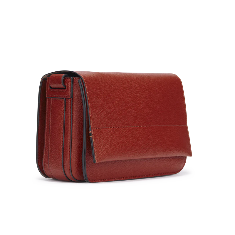 CROSSBODY BAG, FARAH 24 TERRACOTTA