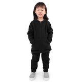 CHANDAIL À CAPUCHON ENFANT NOIR 3 À 10 ANS FJM BLK JAN & JUL MAHEU GO SPORT DEVANT MANNEQUIN