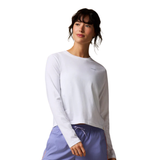 T-SHIRT MANCHES LONGUES COTOPAXI FEMME FLOWER PATCH BLANC S26474W1679 MAHEU GO SPORT DEVANT MANNEQUIN