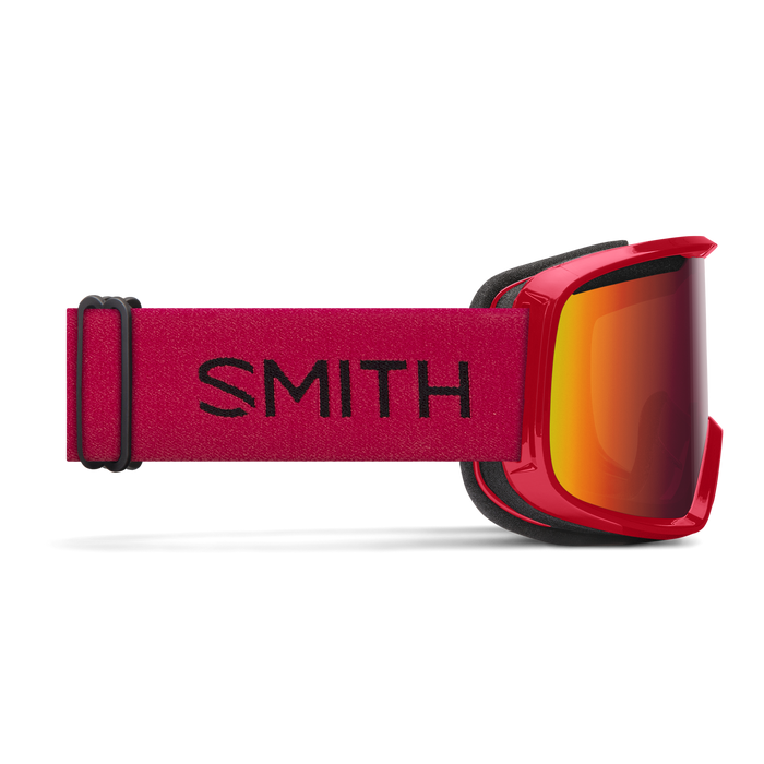 LUNETTE SKI SNOW SMITH ADULTE, FRONTIER CRIMSON RED SOL-X