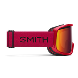 LUNETTE SKI SNOW SMITH ADULTE, FRONTIER CRIMSON RED SOL-X