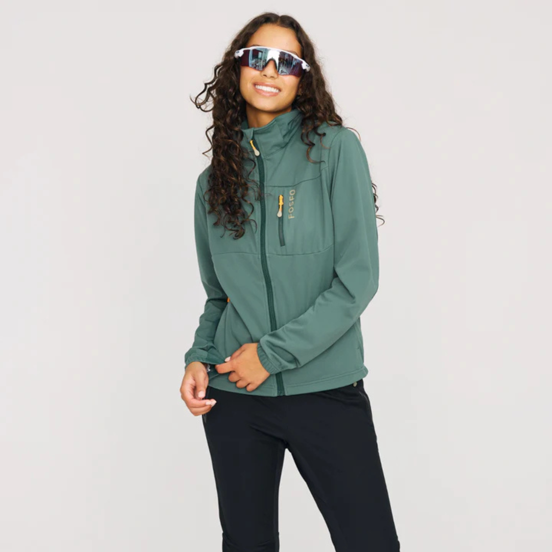 MANTEAU DE SKI DE FOND FEMME PACE SAUGE FS50018 FOSFO MAHEU GO SPORT DEVANT