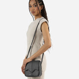 SAC À BANDOULIÈRE GALA NOIR MATT AND NAT MAHEU GO SPORT MANNEQUIN