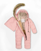 HABIT HIVER 1 PIECE BÉBÉ ROSE G10B701 637 DEUX PAR DEUX MAHEU GO SPORT DEVANT OUVERTURE