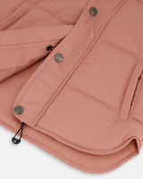 MANTEAU MI-SAISON POUR ENFANT, TAUPE (3 À 6 ANS)