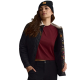 SURCHEMISE POUR FEMME LA POPULAIRE NOIR G4411 HORS LA LOI MAHEU GO SPORT DEVANT DETAIL