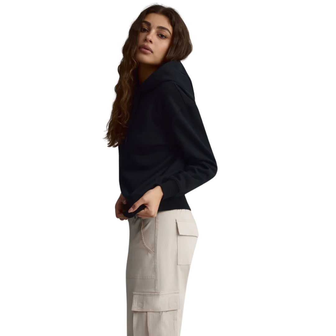 CHANDAIL A CAPUCHON FEMME, LE CLASSIQUE NOIR