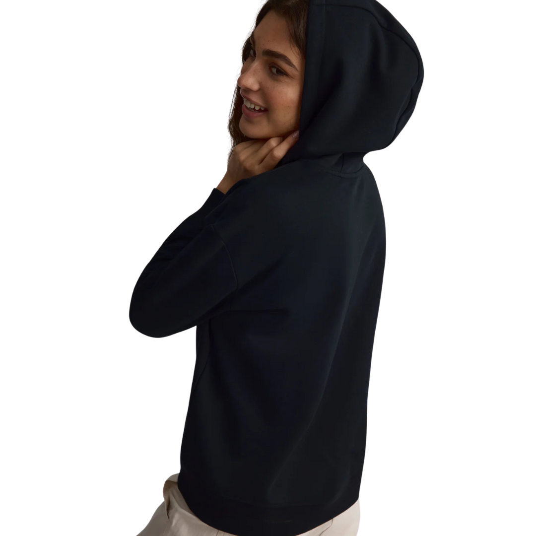 CHANDAIL A CAPUCHON FEMME, LE CLASSIQUE NOIR