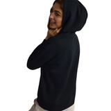 CHANDAIL A CAPUCHON FEMME, LE CLASSIQUE NOIR