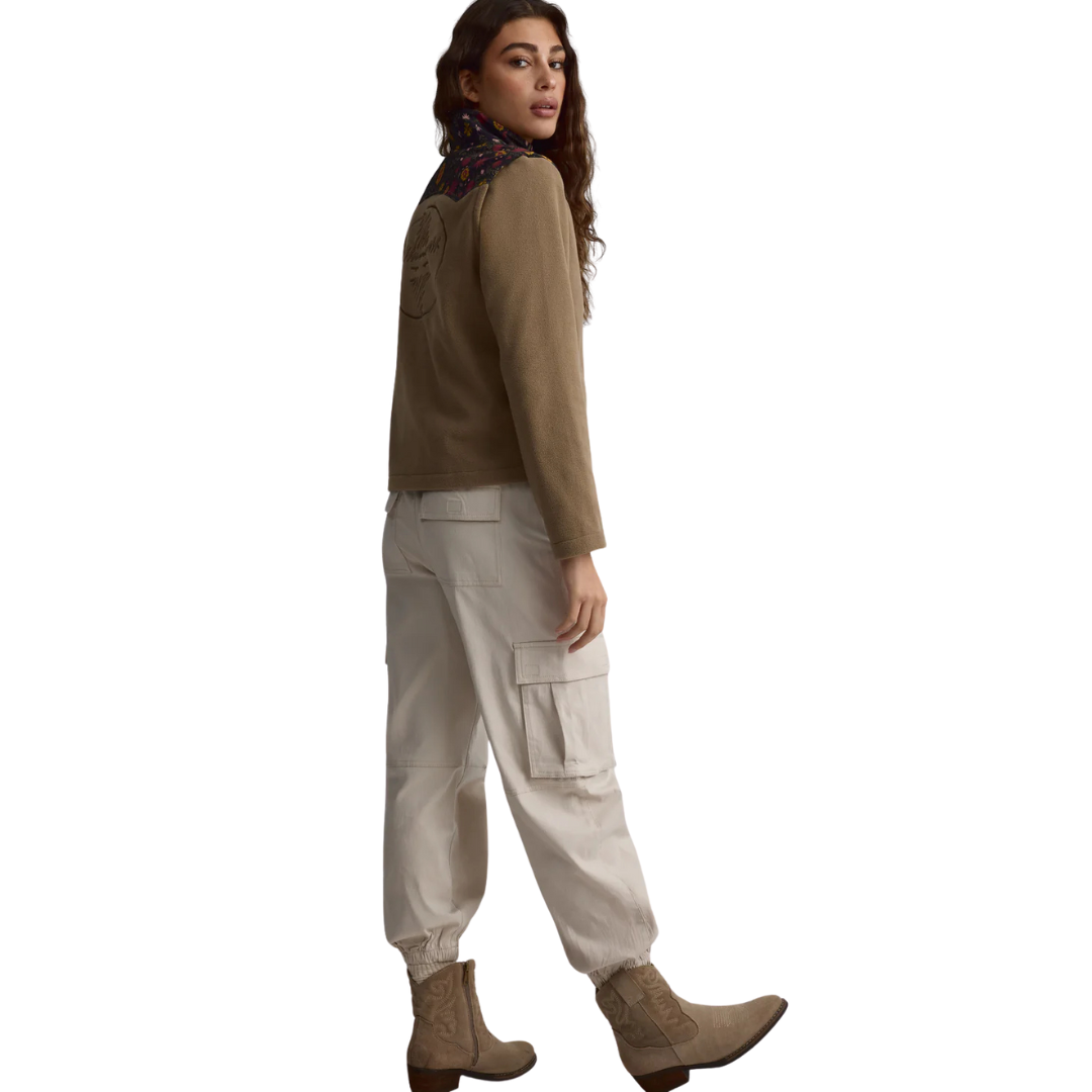 CHANDAIL AVEC MANCHES AMOVIBLES FEMME ICONIQUE VERT G4417 HORS LA LOI MAHEU GO SPORT DOS