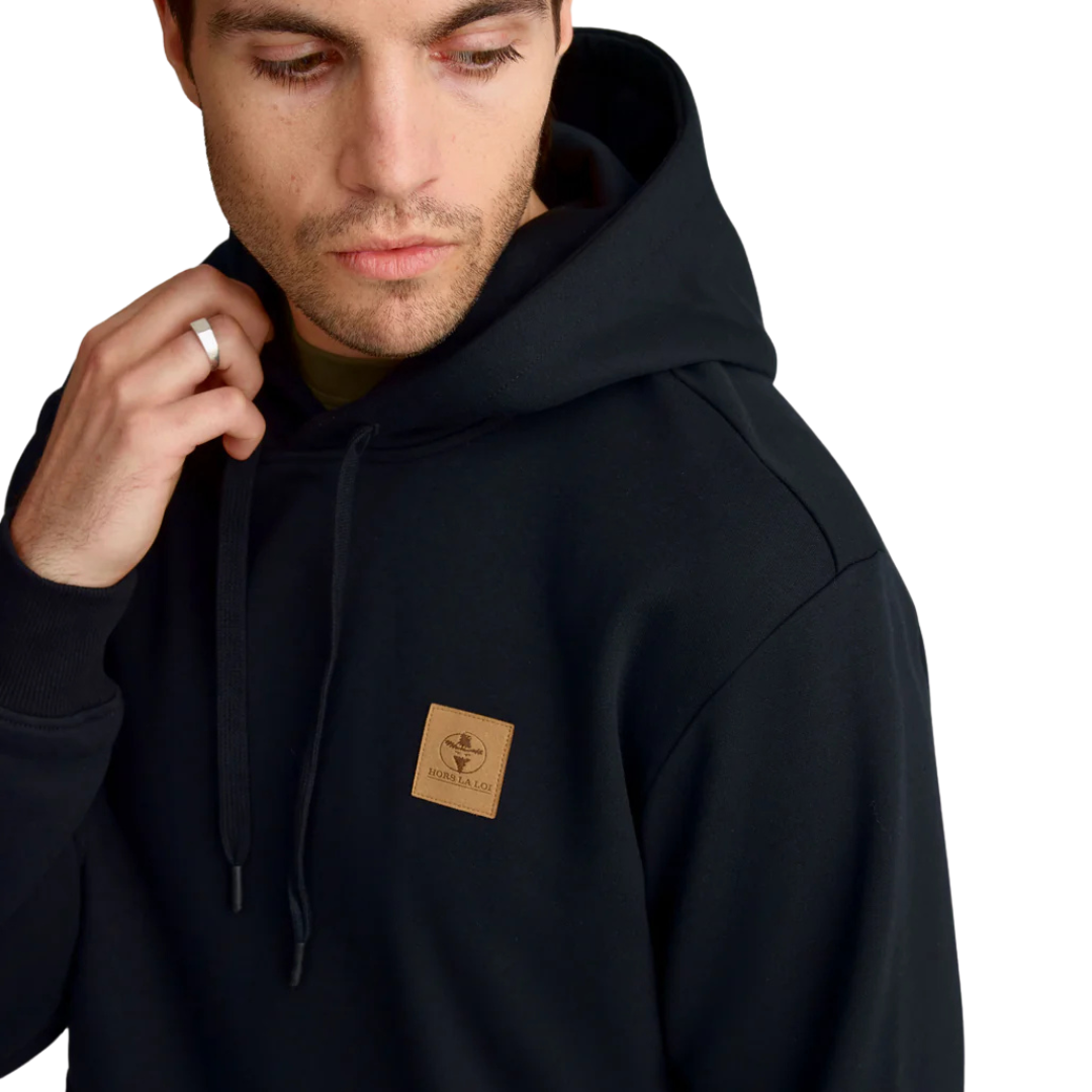 CHANDAIL A CAPUCHON HOMME, LE CLASSIQUE NOIR