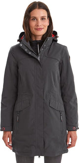 MANTEAU VILLE ISOLÉ FEMME CHARCOAL GRINDAVIK