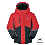 ENSEMBLE DE NEIGE GUSTI GARÇON MISKO ROUGE, 7 et 12 ans