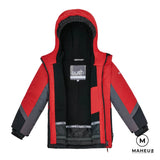 ENSEMBLE DE NEIGE GUSTI GARÇON MISKO ROUGE, 7 et 12 ans