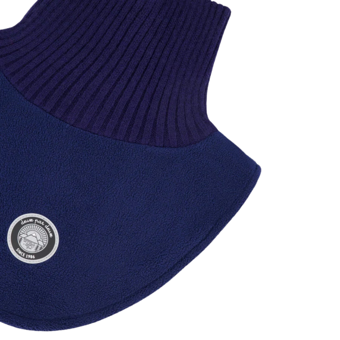 CACHE-COU EN POLAIRE ET TRICOT, MARINE (2 À 14 ANS) - Maheu Go Sport