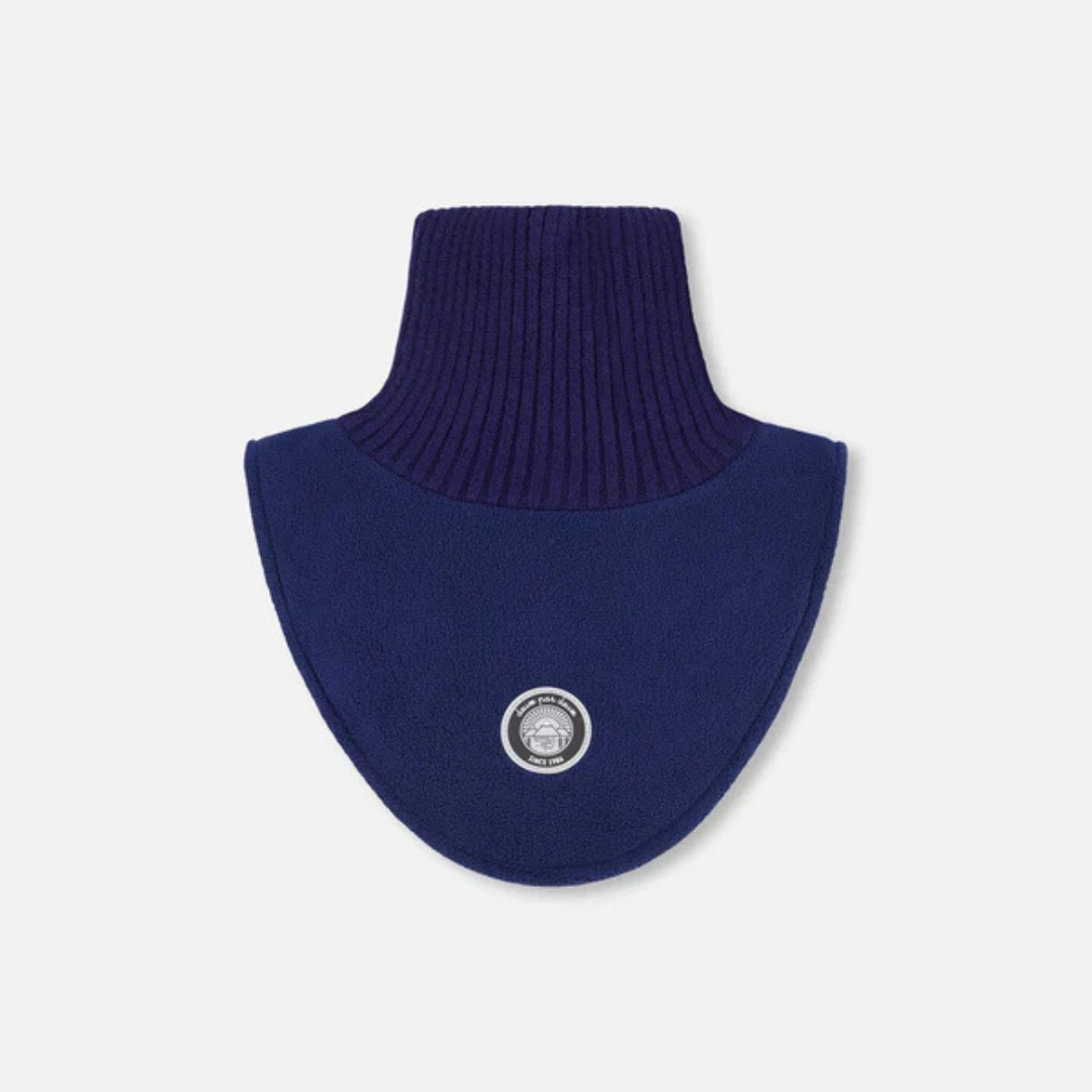 CACHE-COU POLAIRE TRICOT MARINE (2 À 14 ANS) H10XCOL 479 DEUX PAR DEUX MAHEU GO SPORT DEVANT