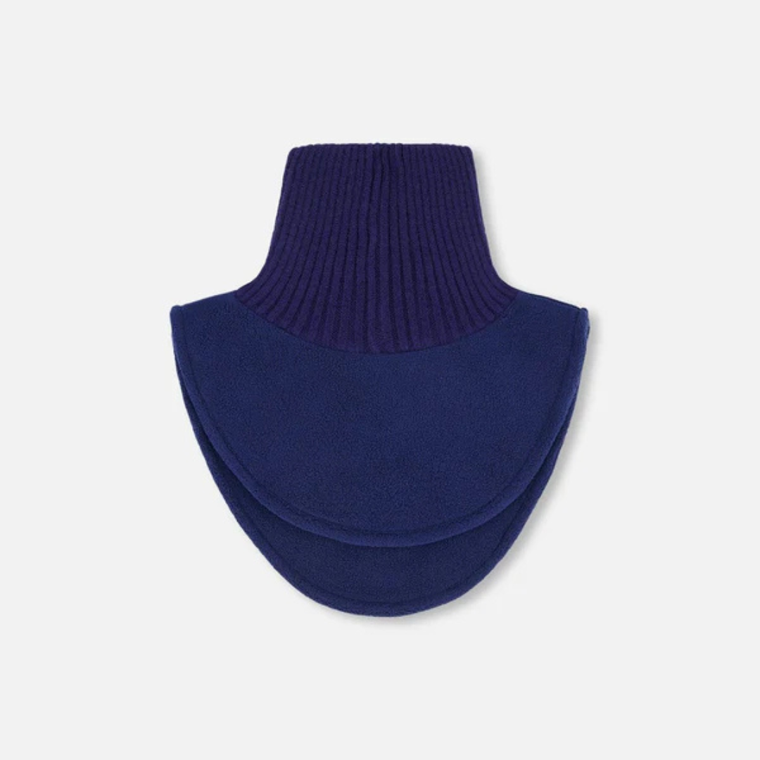 CACHE-COU POLAIRE TRICOT MARINE (2 À 14 ANS) H10XCOL 479 DEUX PAR DEUX MAHEU GO SPORT DOS