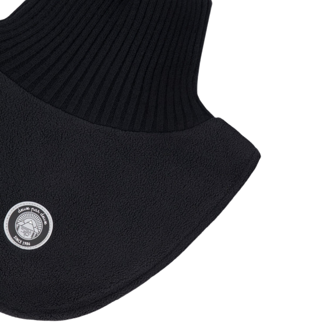 CACHE-COU EN POLAIRE ET TRICOT, NOIR (2 À 14 ANS) - Maheu Go Sport