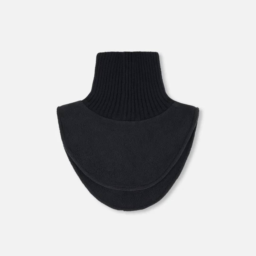 CACHE-COU POLAIRE TRICOT NOIR (2 À 14 ANS) H10XCOL 999 DEUX PAR DEUX MAHEU GO SPORT DOS