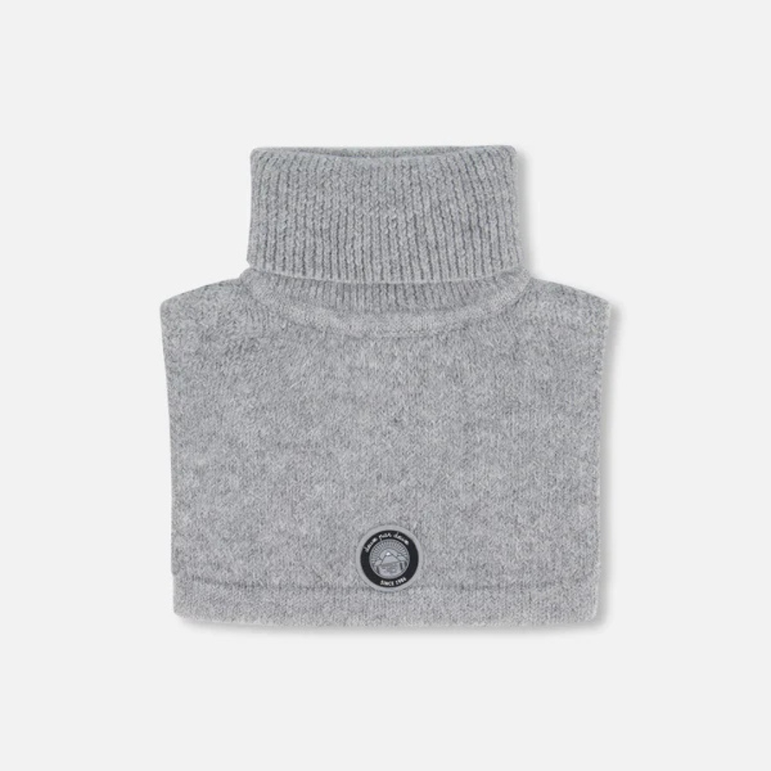 CACHE-COU EN TRICOT GRISE (6 mois À 14 ans) H10XT3 194 DEUX PAR DEUX MAHEU GO SPORT DEVANT