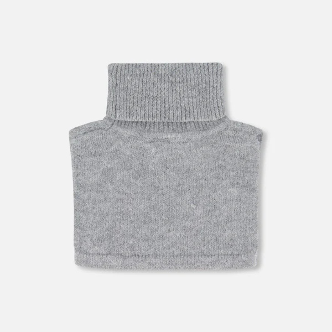 CACHE-COU EN TRICOT GRISE (6 mois À 14 ans) H10XT3 194 DEUX PAR DEUX MAHEU GO SPORT DOS