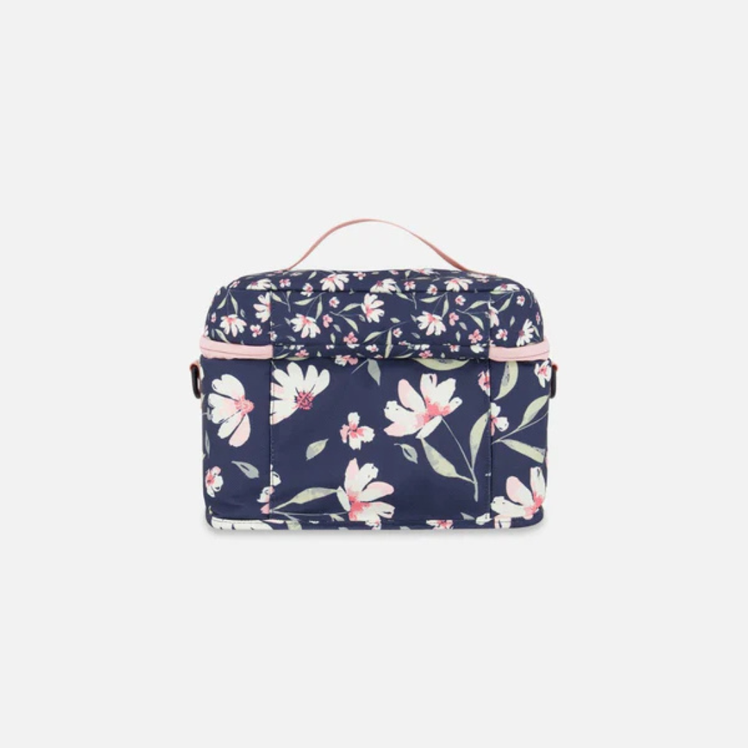 BOITE À LUNCH MARINE À IMPRIMÉ FLEURS - Maheu Go Sport