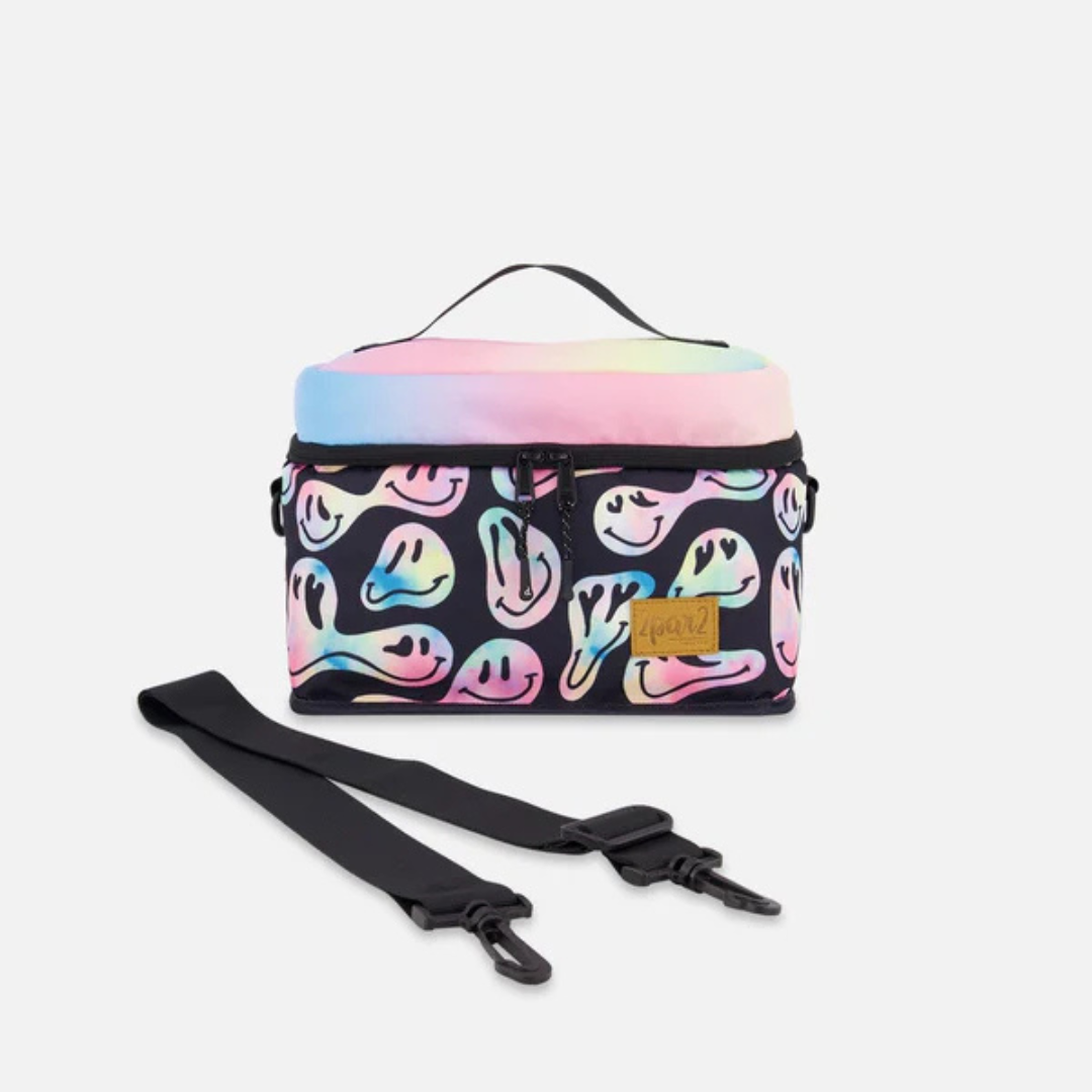 BOITE À LUNCH ÉCOLE À IMPRIMÉ MADAME SOURIRE H20ZBL 018 DEUX PAR DEUX MAHEU GO SPORT DEVANT