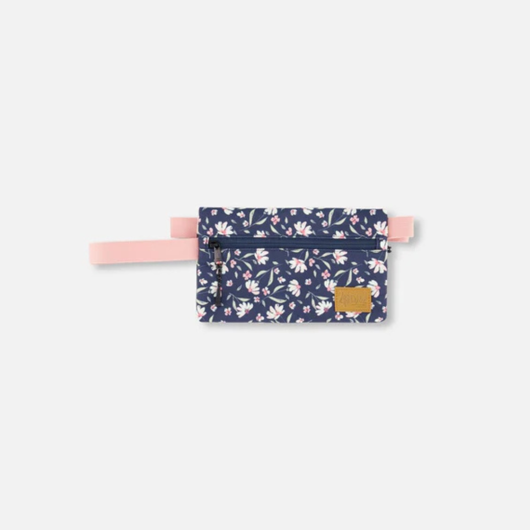 ÉTUI À CRAYONS ÉCOLE MARINE À IMPRIMÉ FLEURS H20ZEC 016 DEUX PAR DEUX MAHEU GO SPORT DEVANT