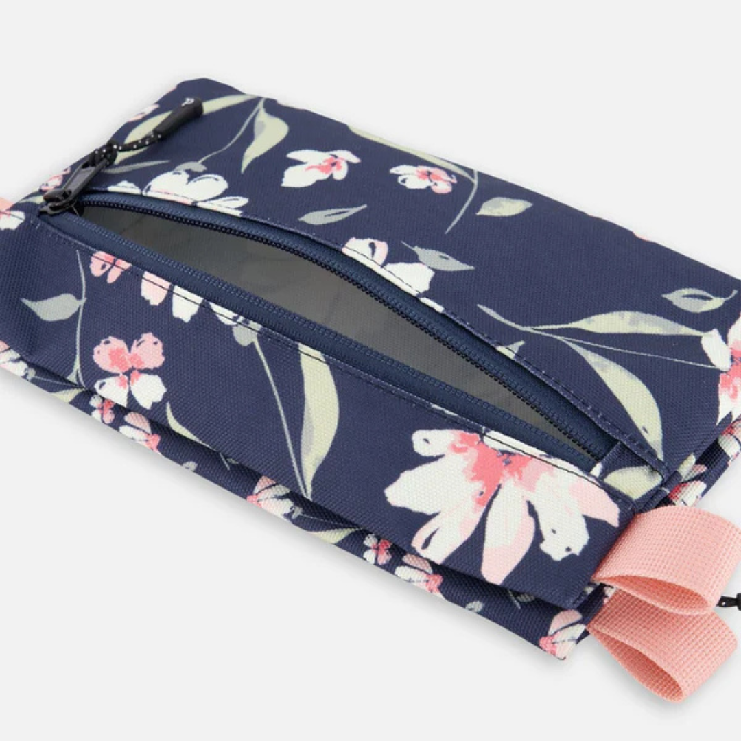 ÉTUI À CRAYONS MARINE À IMPRIMÉ FLEURS - Maheu Go Sport