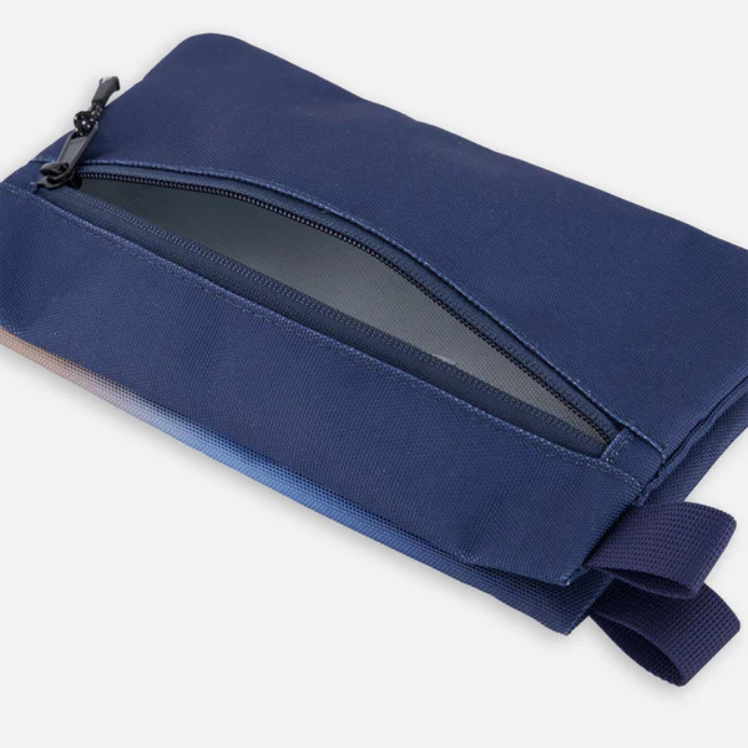 ÉTUI À CRAYONS DÉGRADÉ BLEU ET BEIGE - Maheu Go Sport