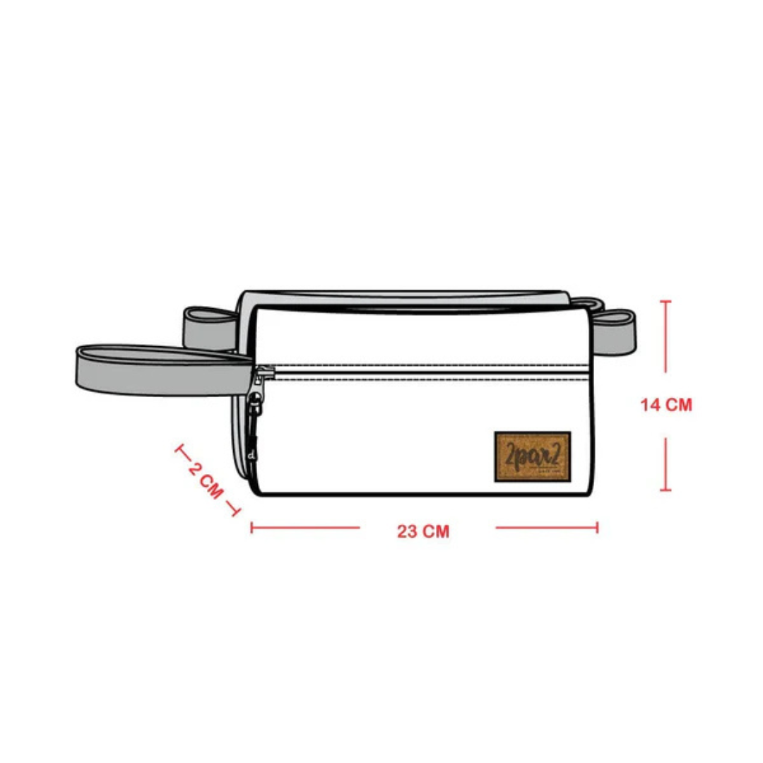 ÉTUI À CRAYONS DÉGRADÉ BLEU ET BEIGE - Maheu Go Sport