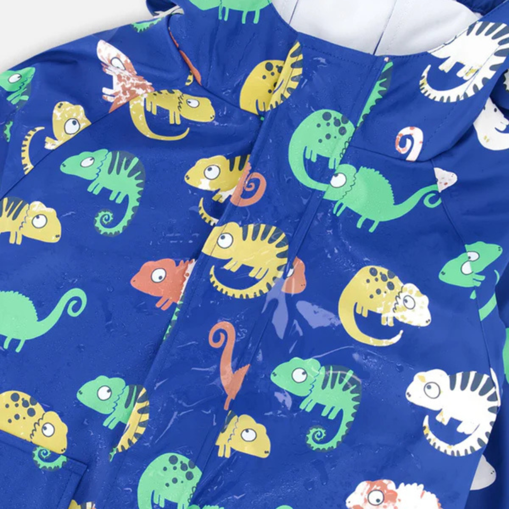 BOY'S RAINCOAT, CHAMELEON 2-4 YEARS
