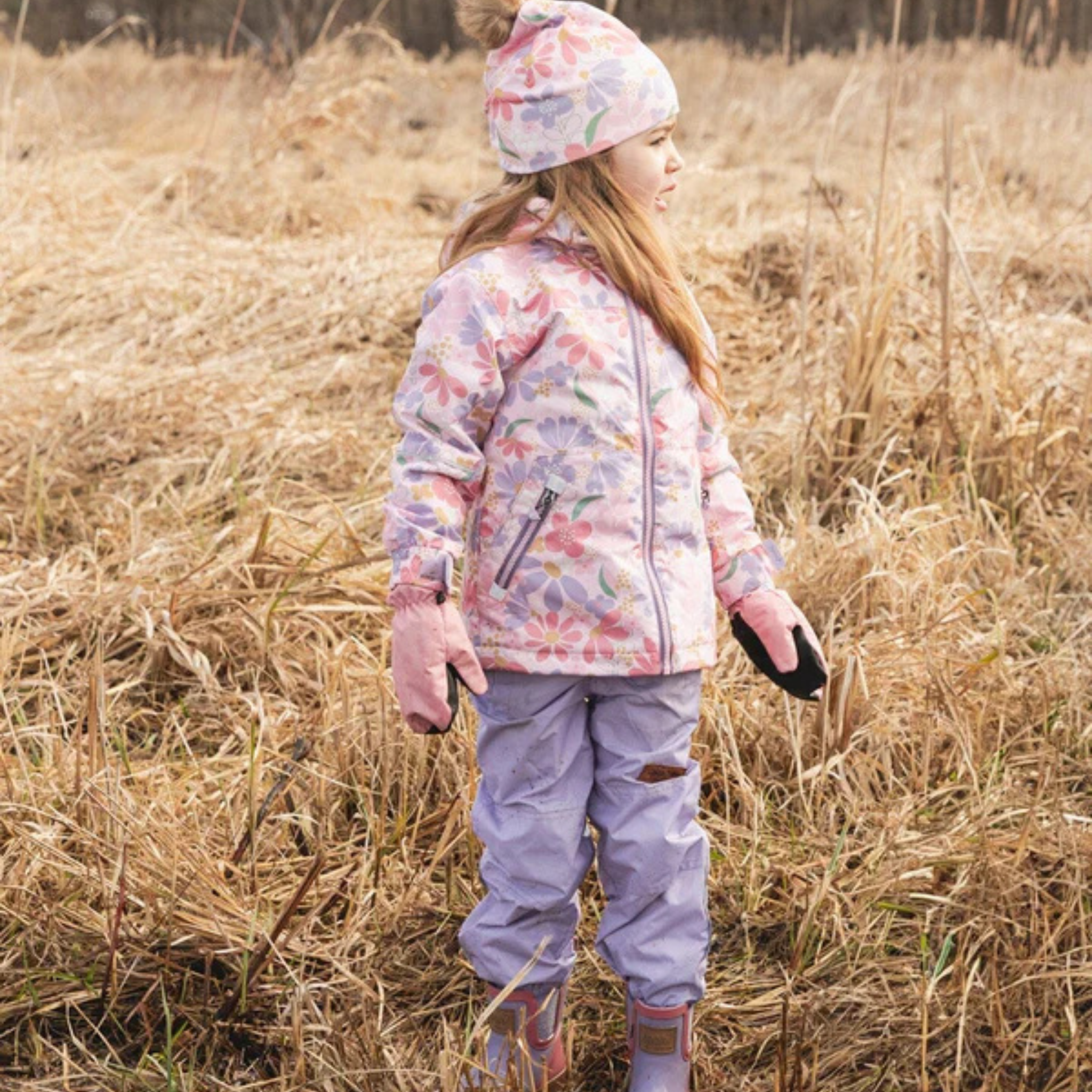 ENSEMBLE 2 PIÈCES MI-SAISON DEUX PAR DEUX FILLE FLEURS H30W52 004 MAHEU GO SPORT MANNEQUIN