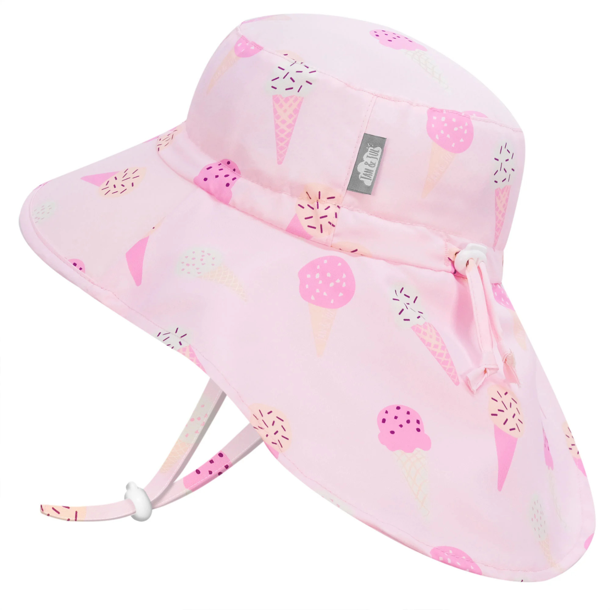 CHAPEAU AJUSTABLE JAN JUL ENFANT XPLORER ROSE CRÈME GLACÉE HAV0 PIC MAHEU GO SPORT