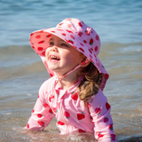 CHAPEAU AJUSTABLE JAN & JUL ENFANT XPLORER ROSE & FRAISE HAV0 PSR MAHEU GO SPORT BAIGNADE