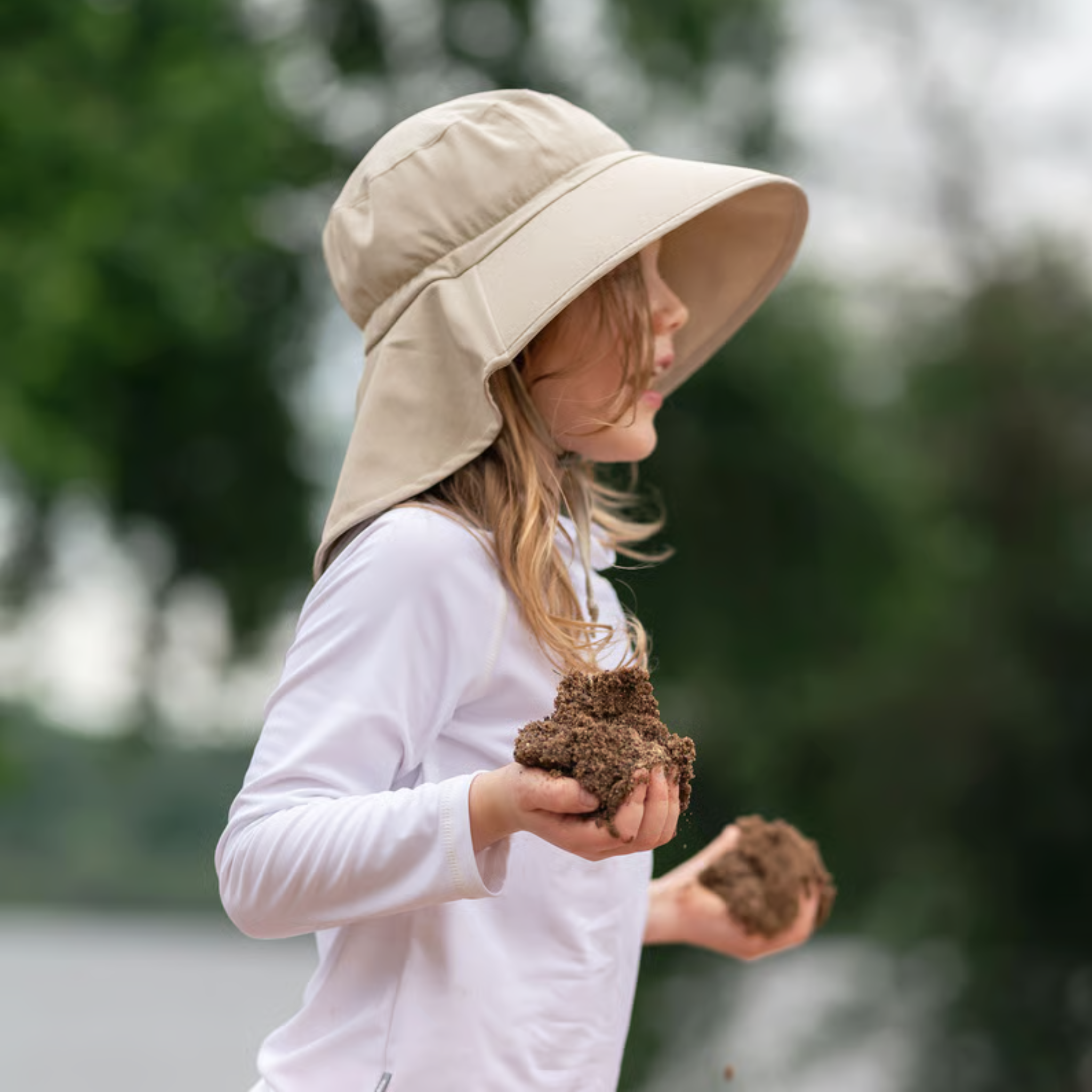 CHAPEAU SOLEIL AJUSTABLE JAN & JUL ENFANT XPLORER BLÉ HAV0 WHE MAHEU GO SPORT MANNEQUIN PLAGE