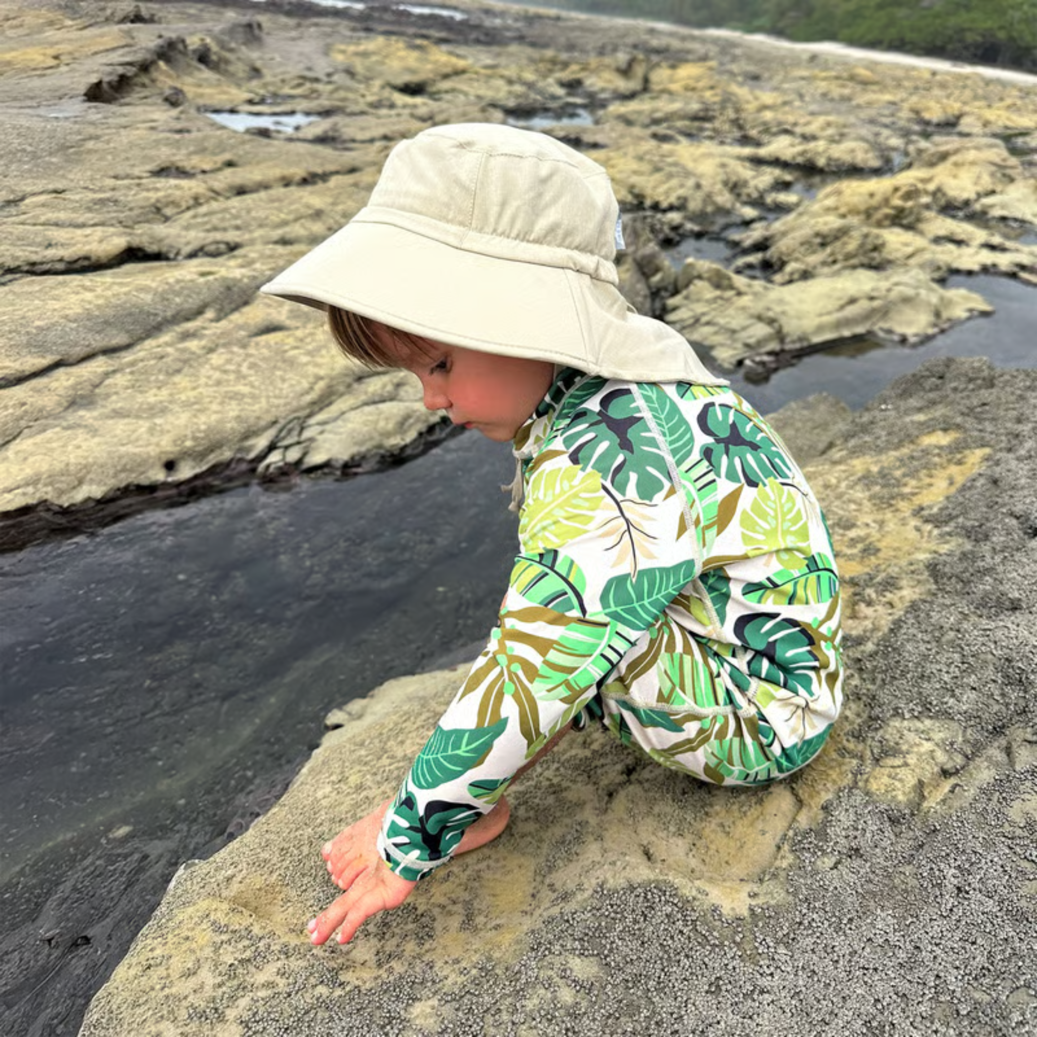 CHAPEAU SOLEIL AJUSTABLE JAN & JUL ENFANT XPLORER BLÉ HAV0 WHE MAHEU GO SPORT MANNEQUIN TOUT PETITS