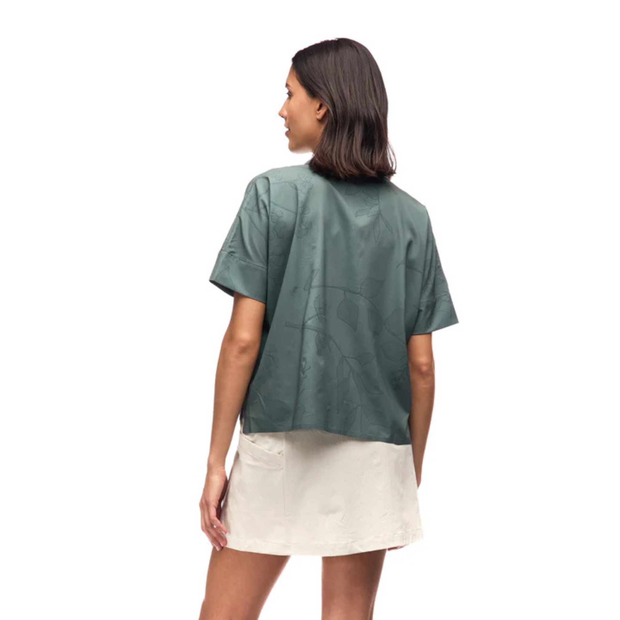 WOMEN'S SHIRT, HAVADA LIGHT NEPHRITE