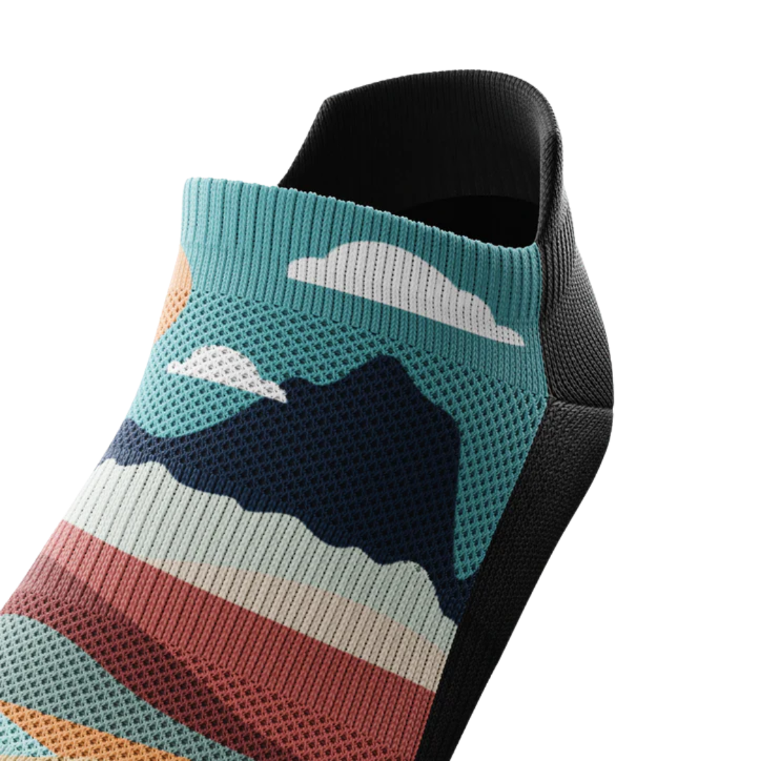 CHAUSSETTES AUX CHEVILLES ADULTE, HEAD IN THE CLOUDS