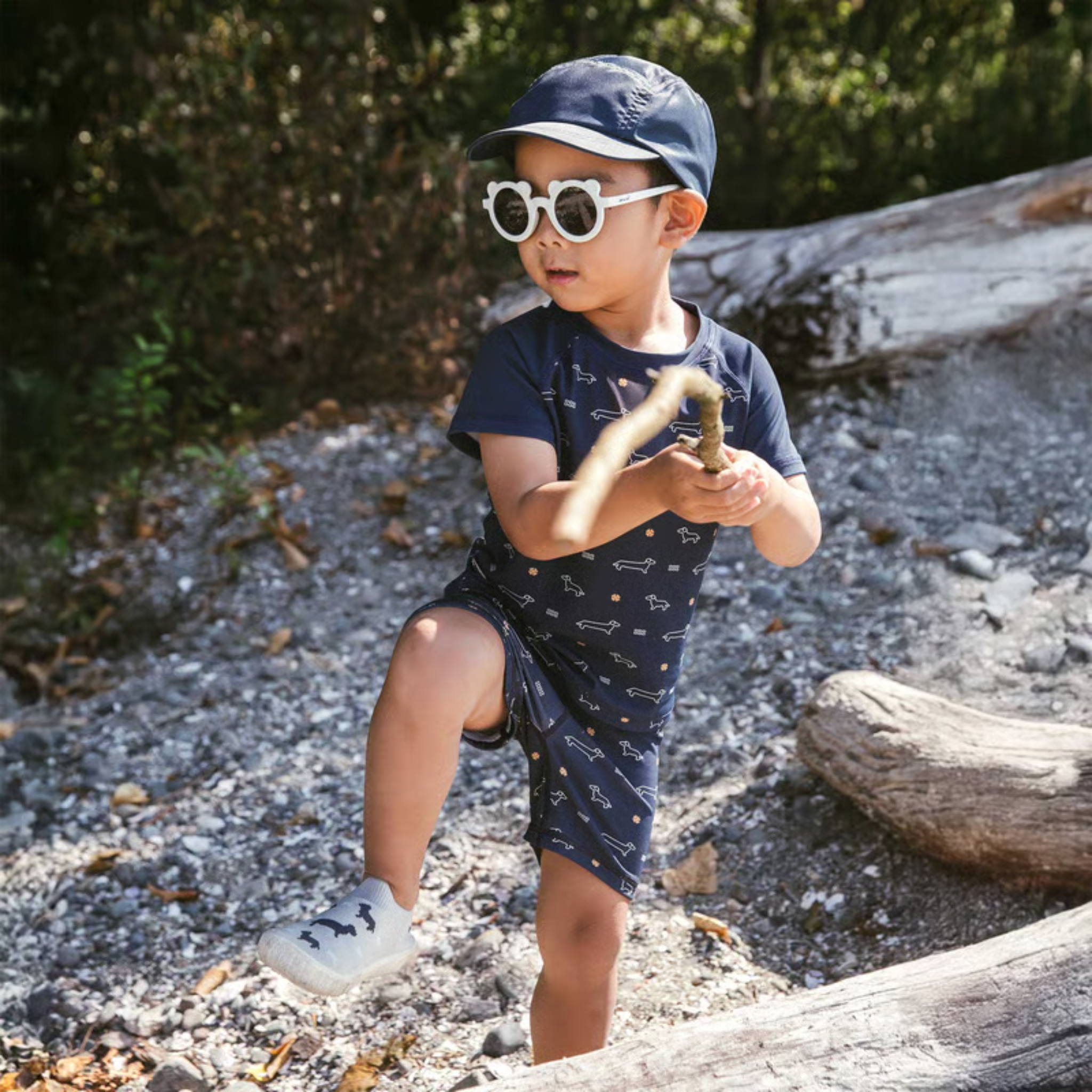 CASQUETTE JAN & JUL ENFANT SUNLITE MARINE FONCÉ HLC DKN MAHEU GO SPORT MANNEQUIN