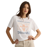 T-SHIRT HORS LA LOI FEMME SIGNATURE III STAR WHITE HLH441J QAFF MAHEU GO SPORT DEVANT MANNEQUIN