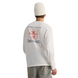 T-SHIRT HORS LA LOI HOMME PRATIQUE III STAR WHITE HLH451D QBHH MAHEU GO SPORT DOS MANNEQUIN