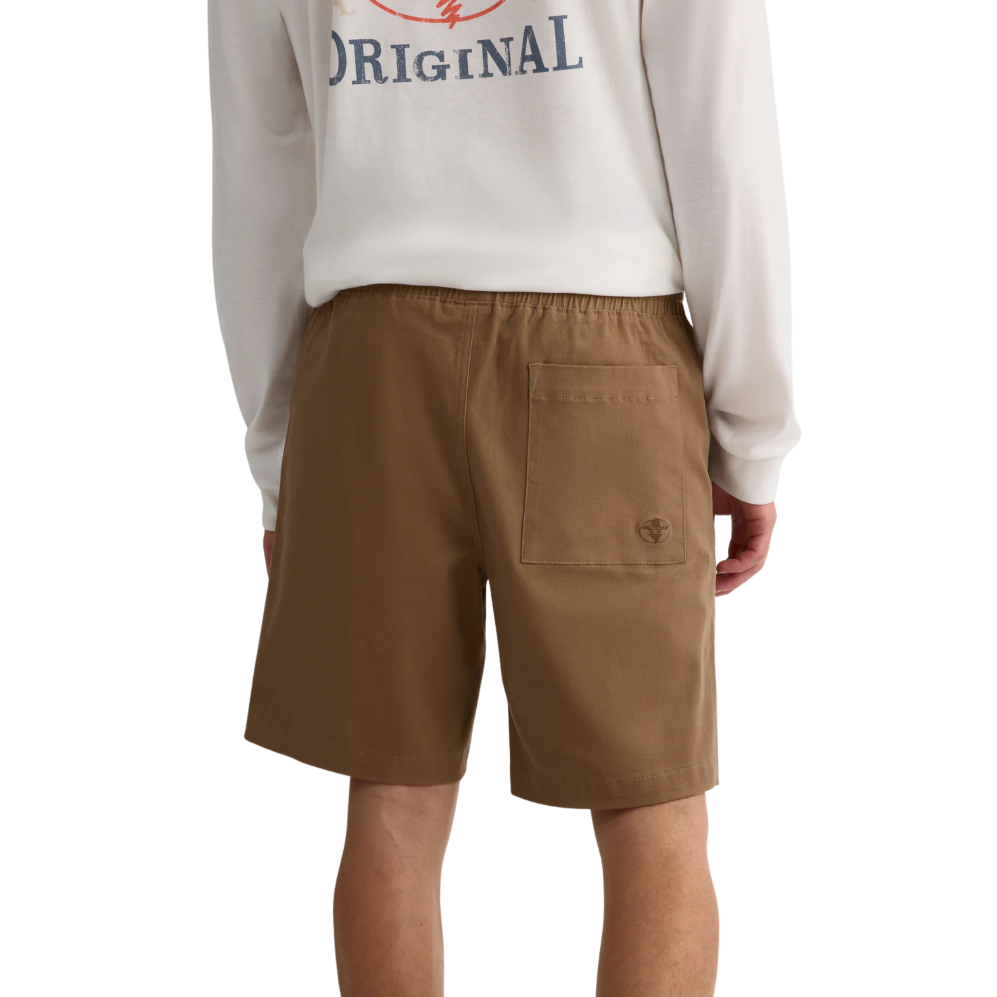 SHORT HORS LA LOI HOMME LE SOLIDE HLH451M BRUN CASTOR MAHEU GO SPORT DOS MANNEQUIN