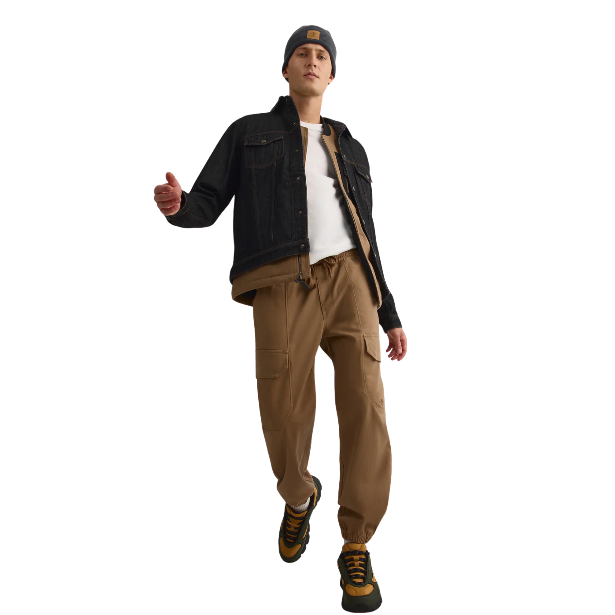 PANTALON POUR HOMME, LE NOMADE BRUN CASTOR