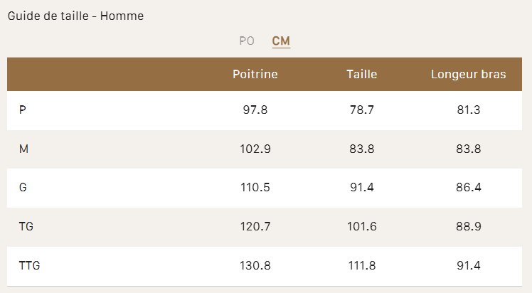 CHANDAIL À CAPUCHON HOMME, LE CLASSIQUE TAN