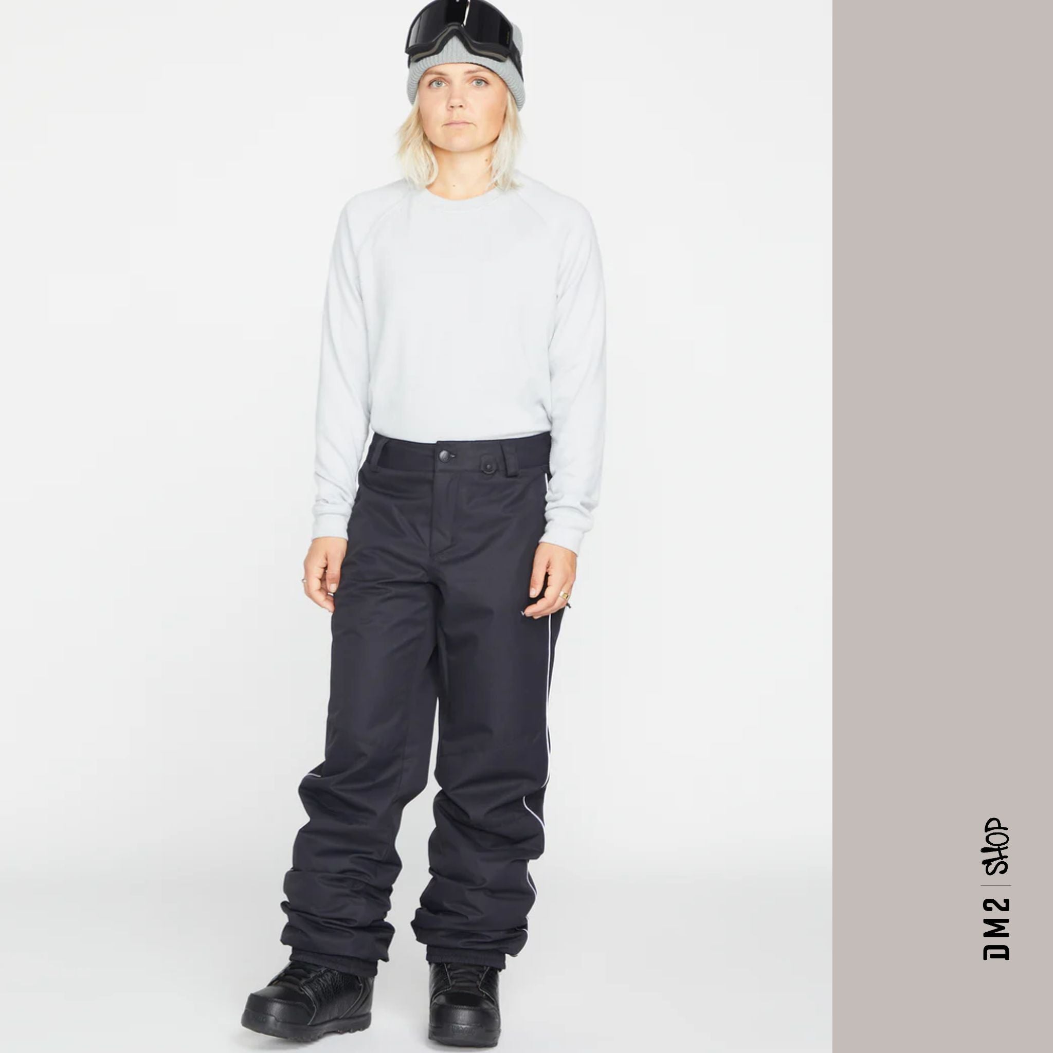 PANTALON SNOW SHELL FEMME HOTLAPPER NOIR, VOLCOM - Maheu Go Sport